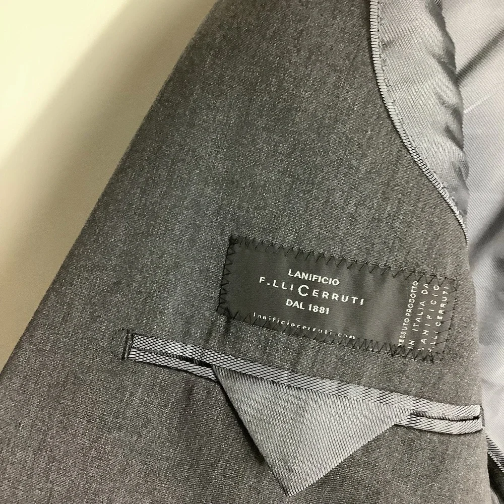 Banana Republic‎ Men'Tailored Fit Lanificio Cerruti Wool Blazer Jacket